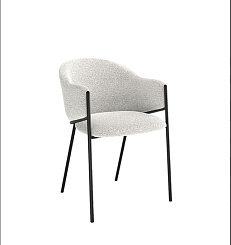 Стул KENNER 308SD черный/серебристый Стул KENNER 308SD черный/серебристый