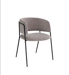 Стул KENNER 303SD черный/микробукле капучино Стул KENNER 303SD черный/микробукле капучино