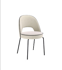 Стул KENNER 179SD черный/бежевый